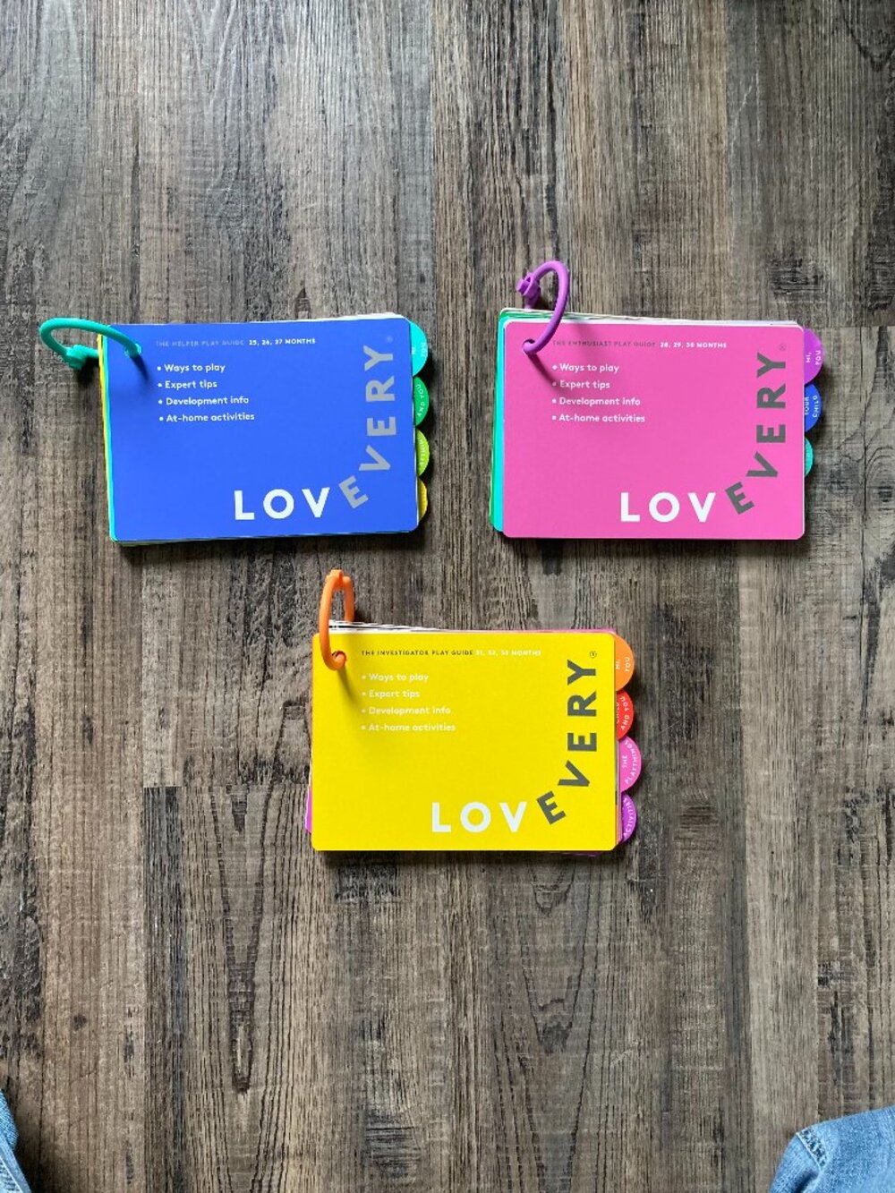 Lovevery Play Guides from 2 Year-Old Kits